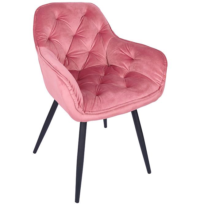 Krzesło Vitos różowe