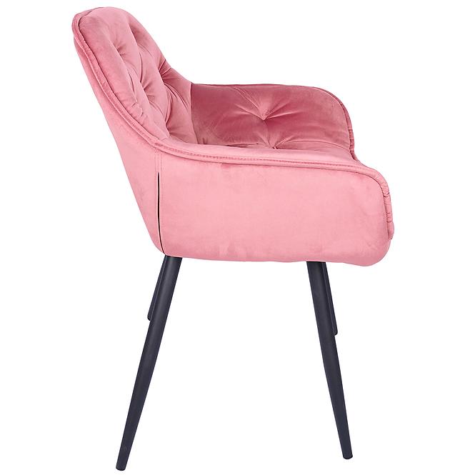 Krzesło Vitos różowe