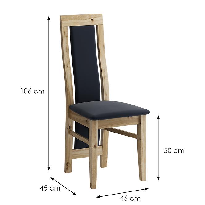 Krzesło Kr-05 dąb sękaty