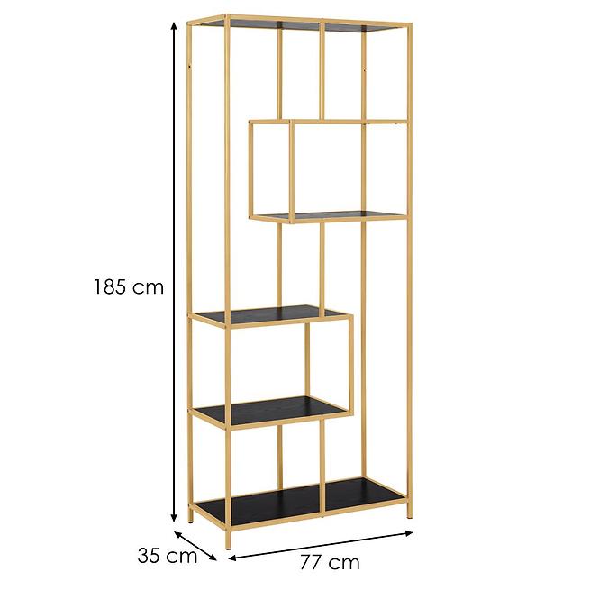 Regał Print Złoty
