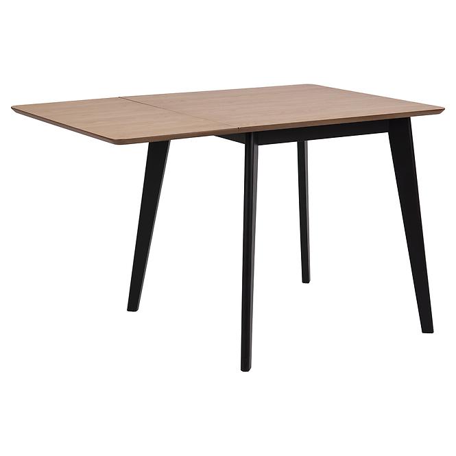 Stół rozkładany Kobi Składany 80/120x80cm Blat Czarny