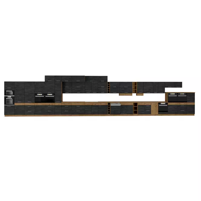 Szafka kuchenna Vigo dark 60 GU-72 2F,6
