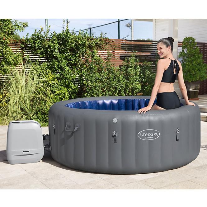 Basen z hydromasażem SPA 2,16x0,8 m Santorini 60075