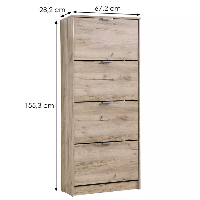 Szafka Na Buty Hugo 24szary Dąb 11008535