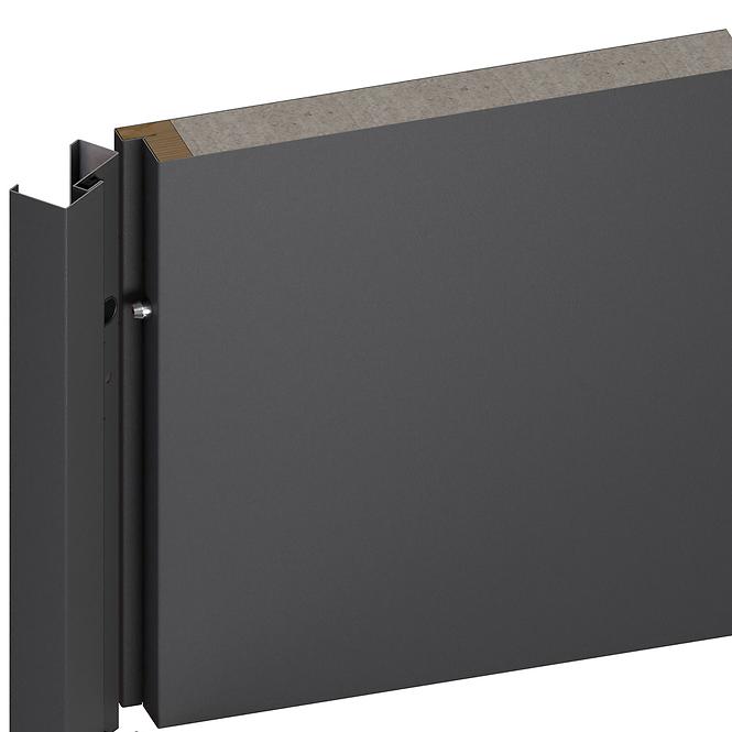 Drzwi zewnętrzne Artemida P55 90L antracyt