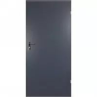 Drzwi techniczne T43 80 antracyt