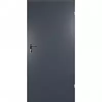 Drzwi techniczne T43 90 antracyt