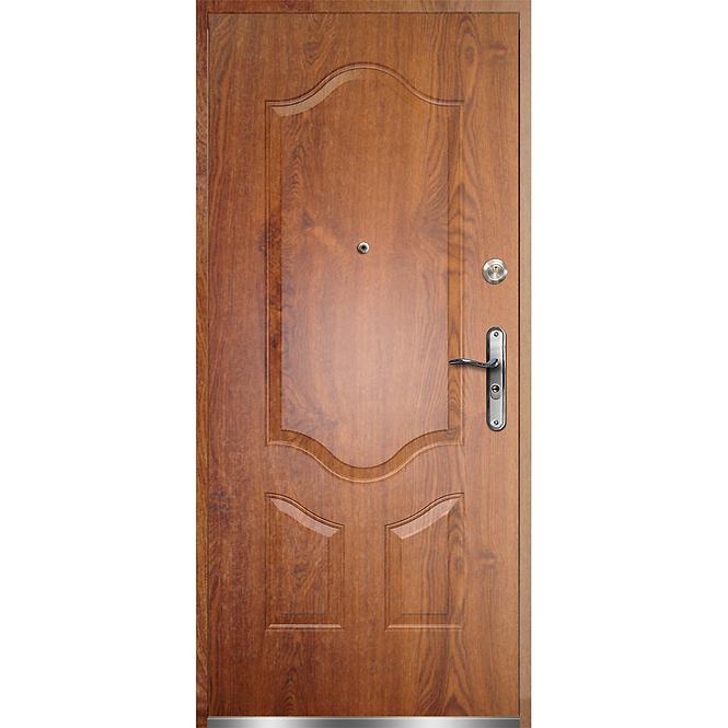 Drzwi zewnętrzne Bergamo 90L zł dąb