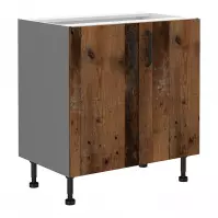 Szafka kuchenna TESSA oldstyle/antracyt 80d 2f bb