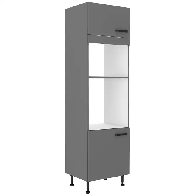 Szafka kuchenna NESSA antracyt 60dpm-215 2f