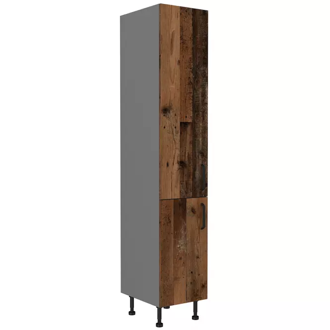Szafka kuchenna TESSA oldstyle/antracyt 40dk-215 2f
