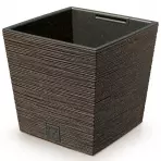 Doniczka Furu Square Low Eco Wood  240 – kawa eco
