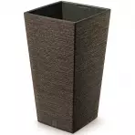 Doniczka Furu Square Eco Wood 265 - kawa eco