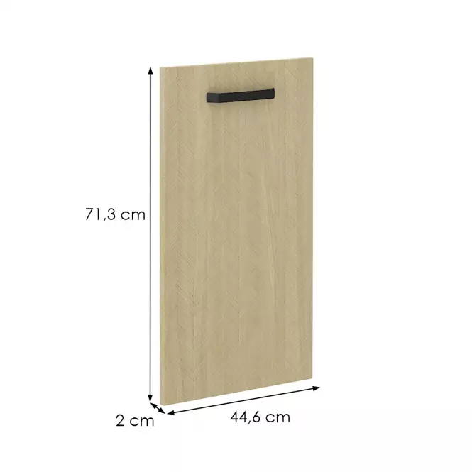 Front kuchenny SCANDI jodełka/antracyt front zm 713x446