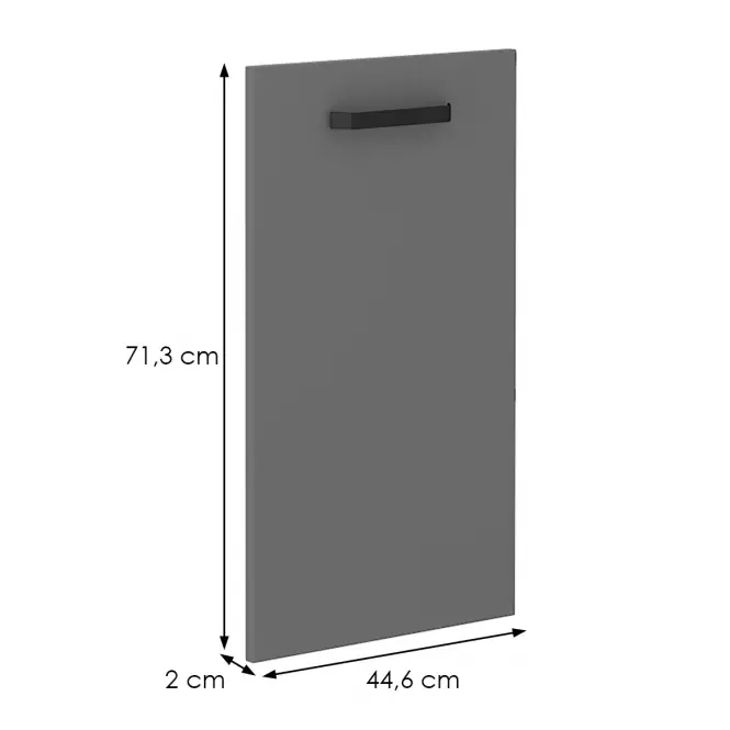 Front kuchenny NESSA antracyt front zm 713x446