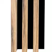 Panel lamelowy 3D MDF/HDF Dąb Catania 41x190x2750