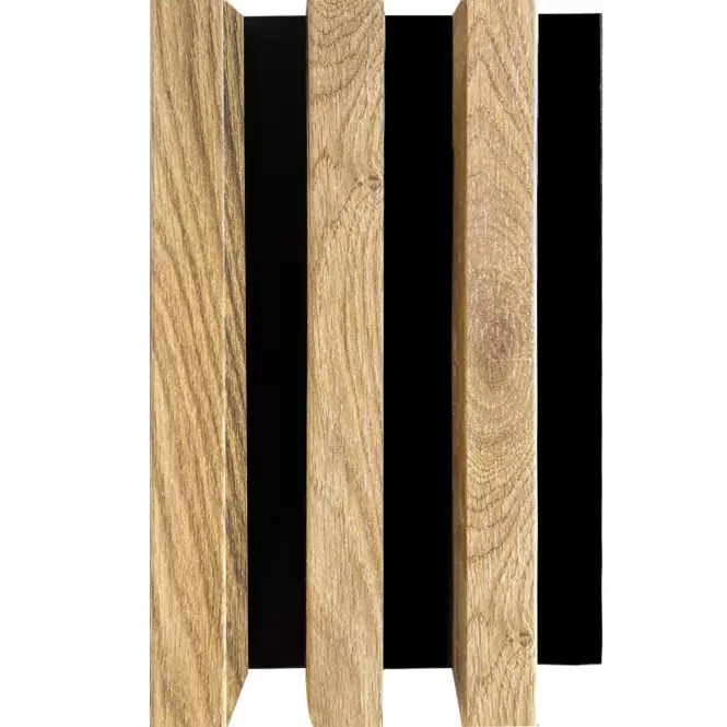 Panel lamelowy 3D MDF/HDF Dąb Natural 41x190x2750