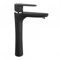 Bateria umywalkowa wysoka Algeo Black