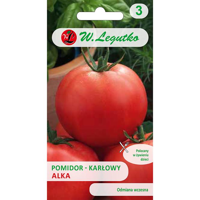 Pomidor gruntowy wiotkołodygowy Alka