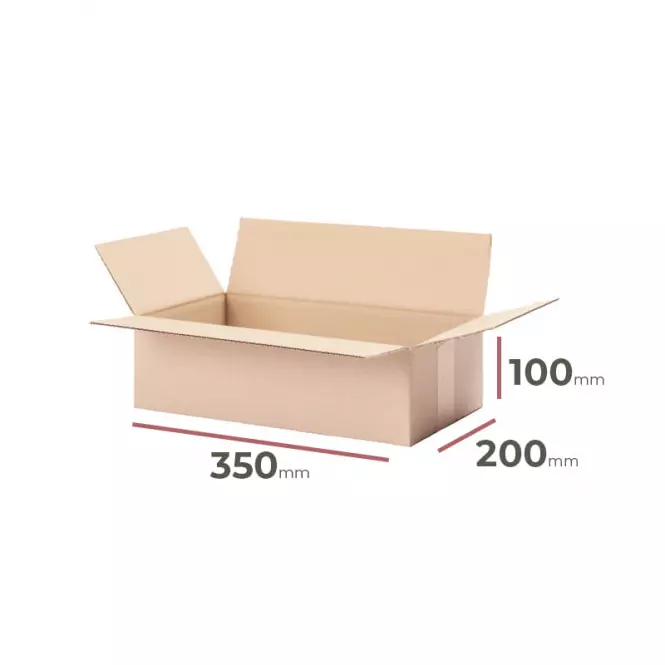 Karton Klapowy 350mm x 200mm x 100mm