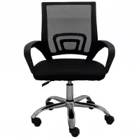 Krzesło obrotowe Cyrus C104 black/chrom