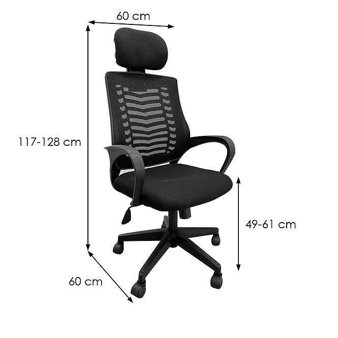 Krzesło obrotowe Hesper C509 black