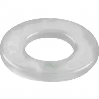 Podkładki tworzywo białe 8,4X16X1,6mm