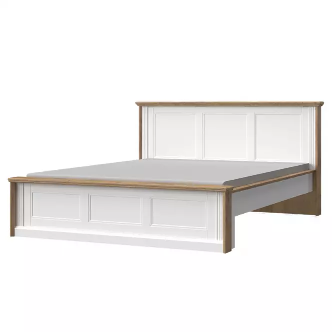 Łóżko 160 Tara kr160-ta white/pacific walnut