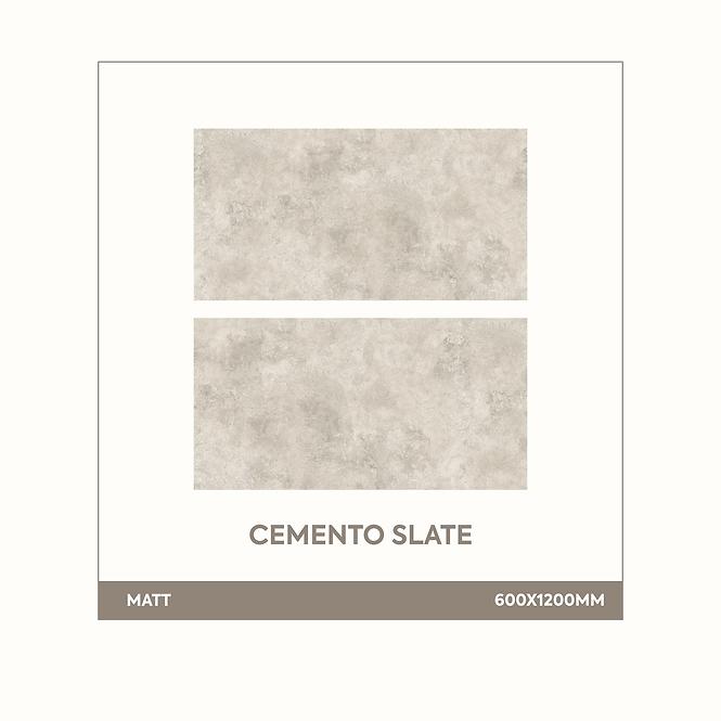 Gres Cemento Slate Mat Rekt. 60/60