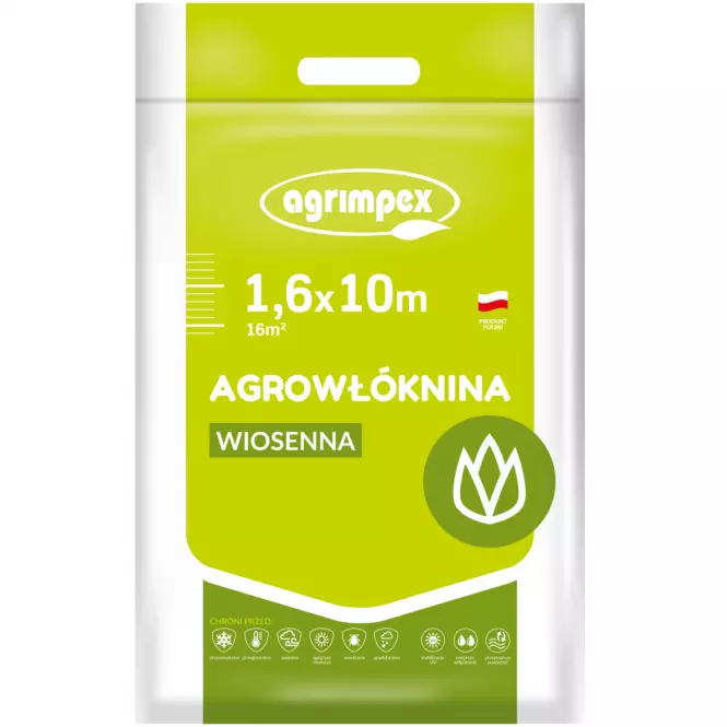 Agrowłóknina wiosenna hobby Agrimpex 17g 1,6x10 m