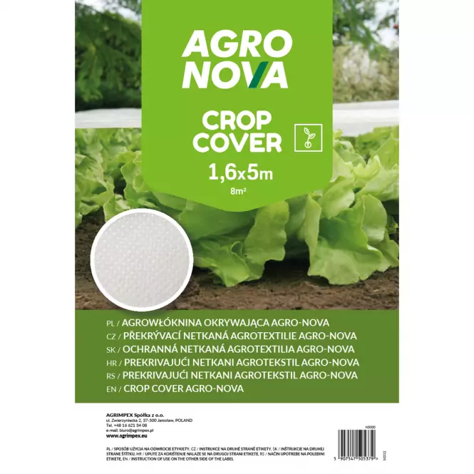 Agrowłóknina wiosenna Agro-nova 1,6x5 m