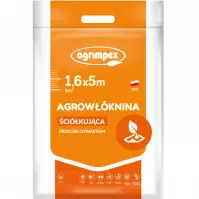 Agrowłóknina ściółkująca hobby czarna Agrimpex 50g 1,6x5 m