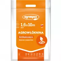 Agrowłóknina ściółkująca hobby czarna Agrimpex 50g 1,6x10 m