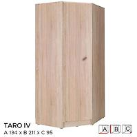 Szafa Taro IV 95 cm dąb sonoma
