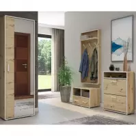 Szafa Capannoli 1D dąb artisan/biały