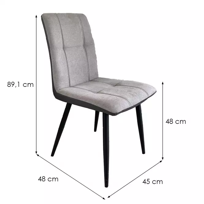 Krzesło Clay Grey Uf860-8b