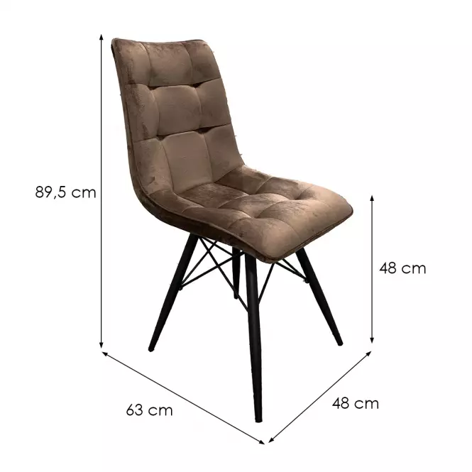 Krzesło Factory Brown G062-8,2