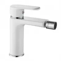 Bateria bidetowa Rea Bloom biała chrom