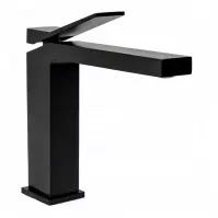 Bateria umywalkowa Rea Duet czarna