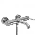 Bateria wannowa z zestawem wannowym Rea Lungo chrom
