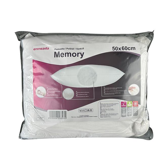 Poduszka Memory 50x60 biała