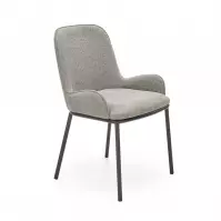 Krzesło K481 tkanina/metal popiel 54x60x83