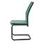 Krzesło K444 tkanina/metal ciemny zielony 44x54x97,3