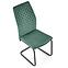 Krzesło K444 tkanina/metal ciemny zielony 44x54x97,6
