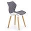 Krzesło K277 tkanina/ekoskóra/drewno popiel/biały,6