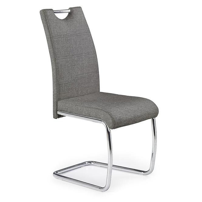 Krzesło K349 tkanina/metal popiel 42x60x97