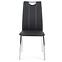 Krzesło K187 metal/ekoskóra czarny 46x56x97,2