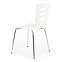 Krzesło K155 metal/drewno biały 46x47x85,3