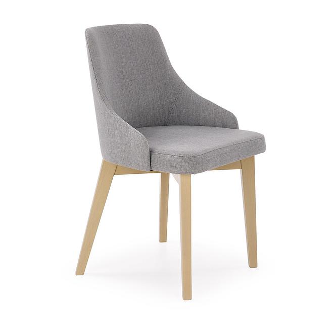 Krzesło Toledo drewno/velvet dąb/inari 91 51x55x82