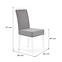 Krzesło Clarion drewno/velvet biały/inari 91 47x59x99,8
